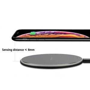 15W Wireless Fast Charging Pad β Sleek & Efficient