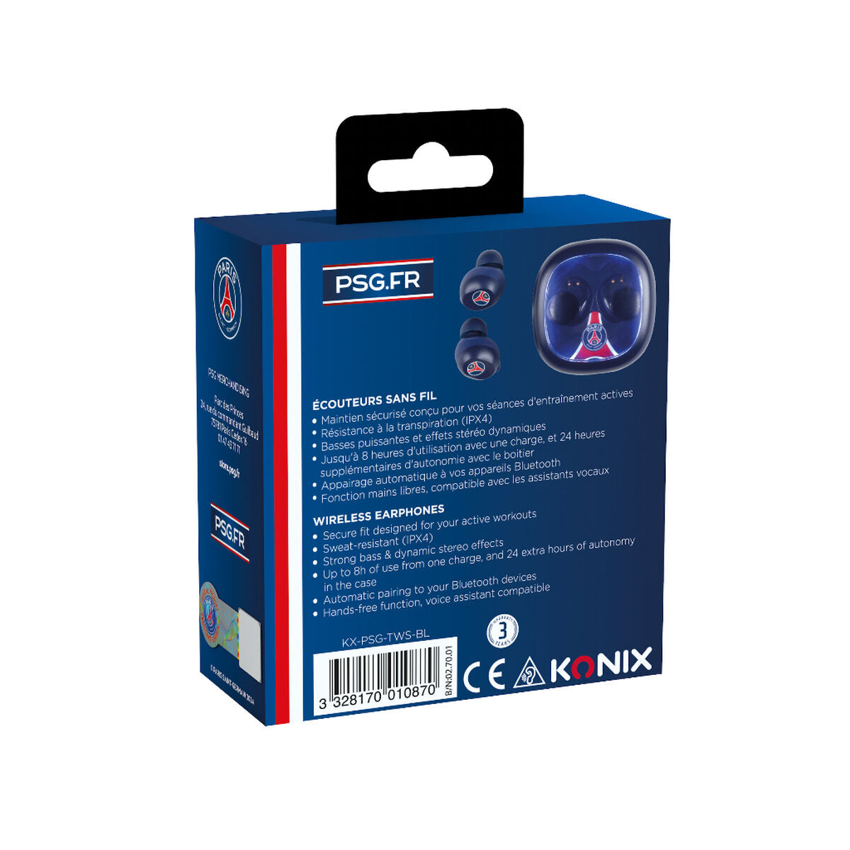 Headphones KONIX Blue-8