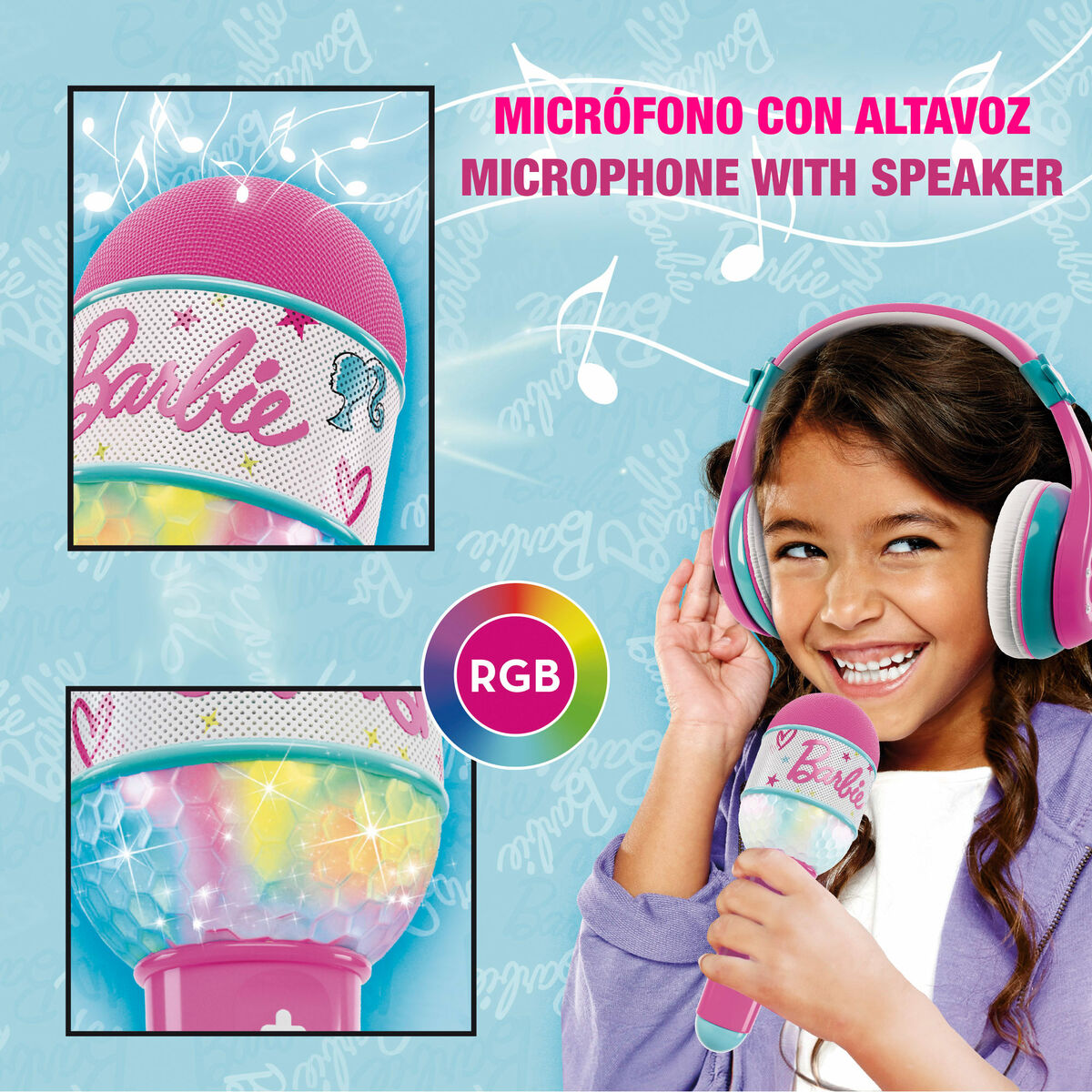 Bluetooth Headphones Barbie-4