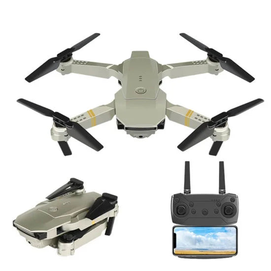 4K HD Dual-Camera Foldable FPV Drone with Wi-Fi, Wide-Angle Lens & Portable Design