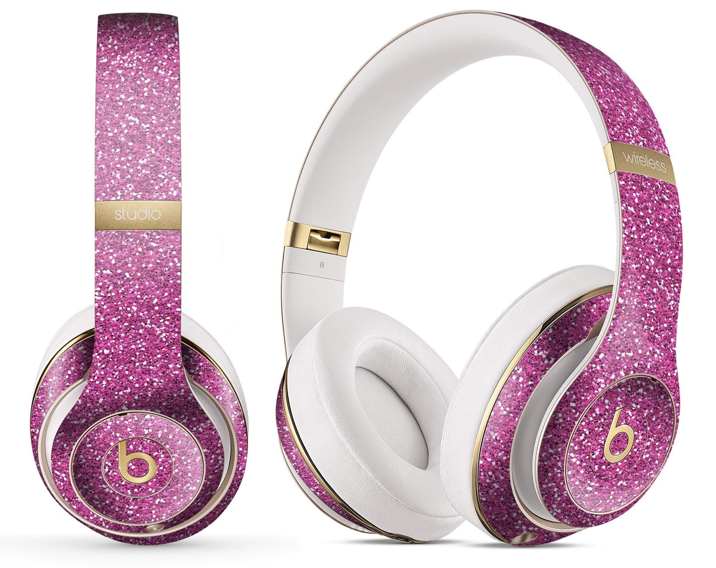 Sparkling Pink Ultra Metallic Glitter - Full Body Skin Decal Wrap Kit