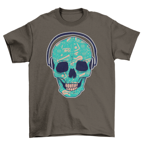 Skull DJ t-shirt