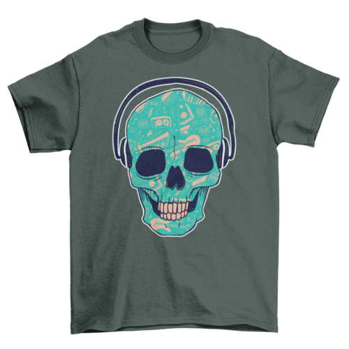 Skull DJ t-shirt
