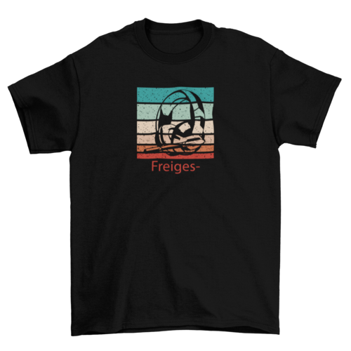 Gamer headphones retro t-shirt