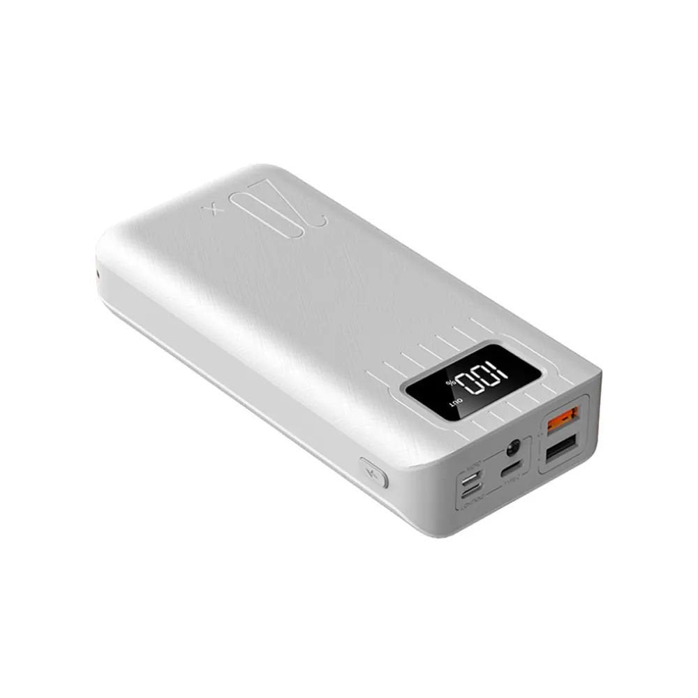 20,000mAh Power Bank | Dual USB Fast Charger & LED Light