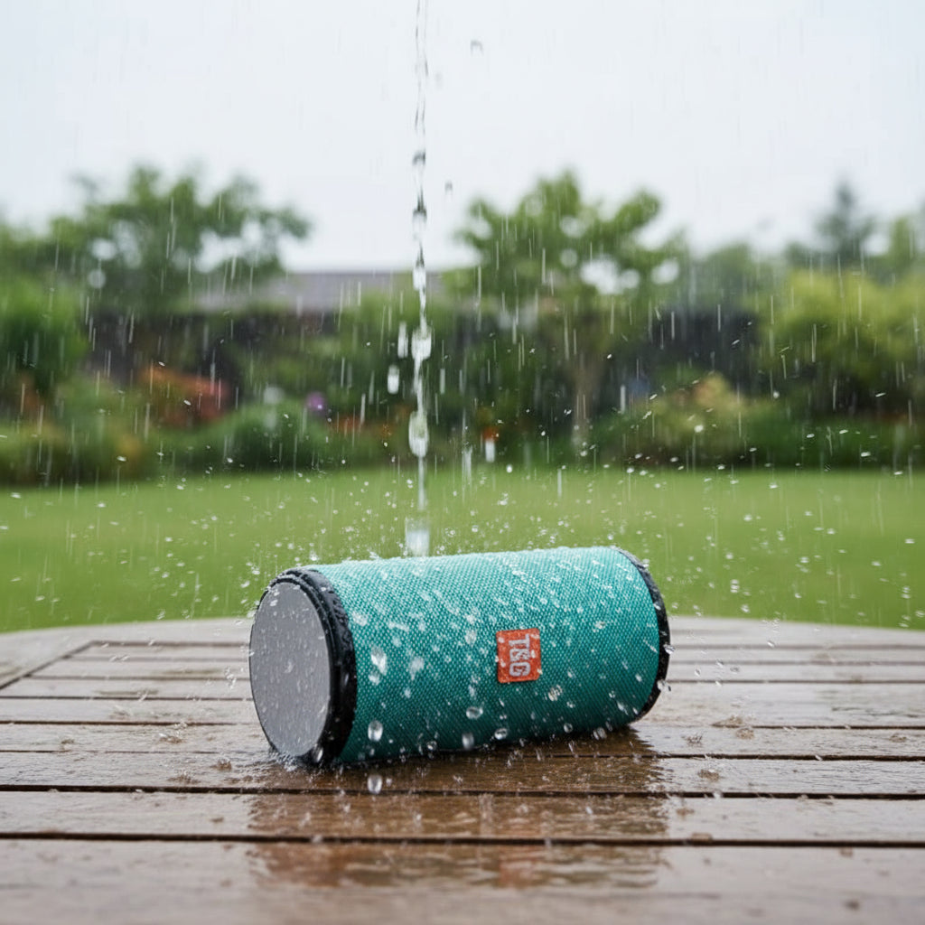 Portable Outdoor Bluetooth Speaker β Waterproof, Wireless, and Durable