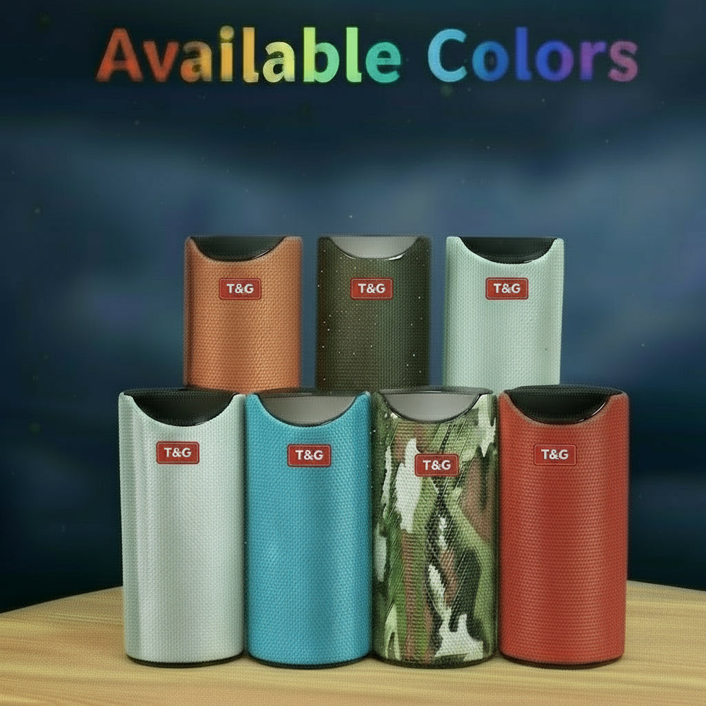 Portable Outdoor Bluetooth Speaker β Waterproof, Wireless, and Durable
