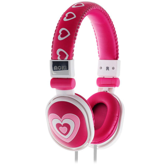Moki Popper - Hearts 3 soft cushioned premium DJ Style headphone