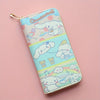 Kawaii Sanrio Cinnamoroll Anime Cartoon Long Wallet Cute Pu Casual Money Bag Card Holder Zipper Coin Purse Men Women Gifts