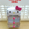 Cute Cinnamoroll Melody Mini Dresser Jewelry Organizer Desktop Drawer Storage Box Kawaii Home Decor Birthday Gift