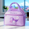 Kuromi/Cinnamoroll Lunch Bag, Widened Aluminum Foil Material Bento Bag, Thermal Insulated Lunch Tote for Work, School, Picnics