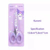 Cinnamoroll Pochacco Kuromi Anime Safety Scissors Household Office Craft Tool Comfort Handle Kawaii Stationery Essential Gift