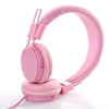ABS Wired Ear Headphones New Wired 11Colors Wired Headphones Stylish Headband Earphones for IPad Tablet Wired Ear Headphones