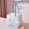 Hello Kitty Kuromi Cinnamoroll Cartoon Cute Large Capacity Tote Bag Lunch Bag Creative Kawaii Thickened Portable Insulated Bag