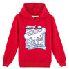 Sanrio Cinnamoroll Cartoon Cute Children's Hooded Playful Boys Sweet Girls Outdoor Fashion Loose Warm Soft Autumn Winter Clothes