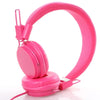 ABS Wired Ear Headphones New Wired 11Colors Wired Headphones Stylish Headband Earphones for IPad Tablet Wired Ear Headphones