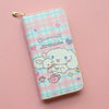 Kawaii Sanrio Cinnamoroll Anime Cartoon Long Wallet Cute Pu Casual Money Bag Card Holder Zipper Coin Purse Men Women Gifts