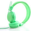 ABS Wired Ear Headphones New Wired 11Colors Wired Headphones Stylish Headband Earphones for IPad Tablet Wired Ear Headphones