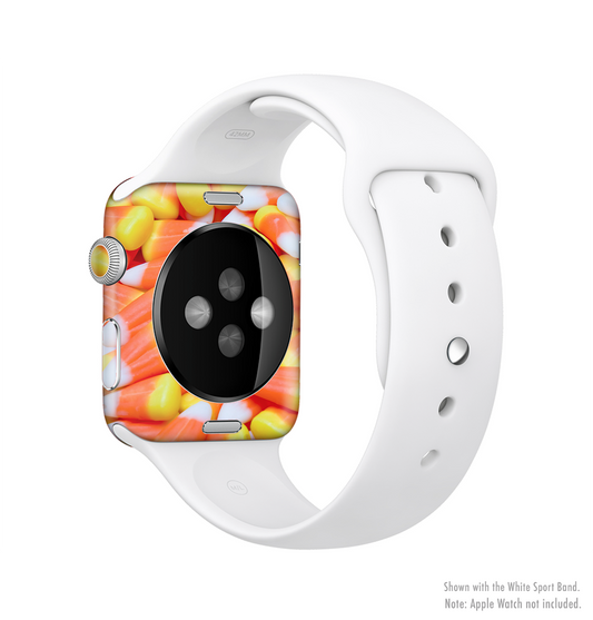 The Candy Corn Full-Body Skin Kit for the Apple Watch