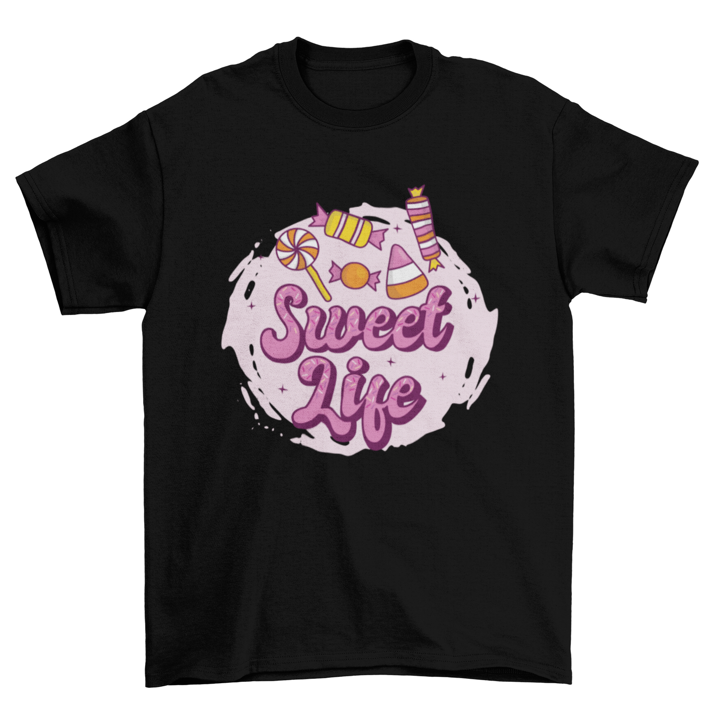 Sweet life t-shirt design