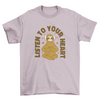 Sloth with headphones t-shirt design